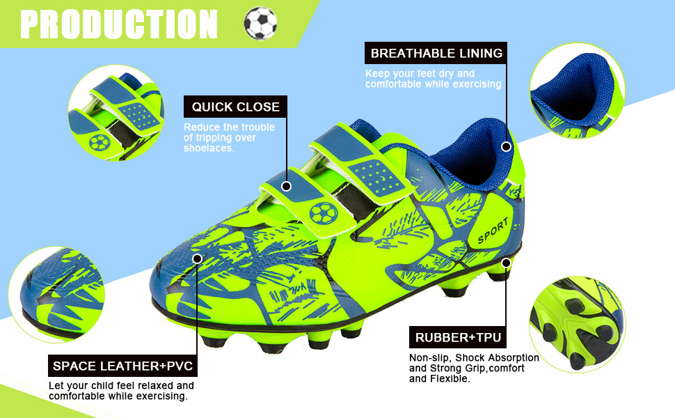  Kids Girls Football Boots Boys Soccer Shoes Teenager Football Shoes Athletics Training Shoes 