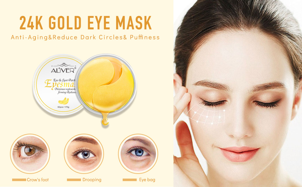 24k under eye gel pad