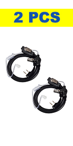 uayesok air acoustic tube headset 2 PCS