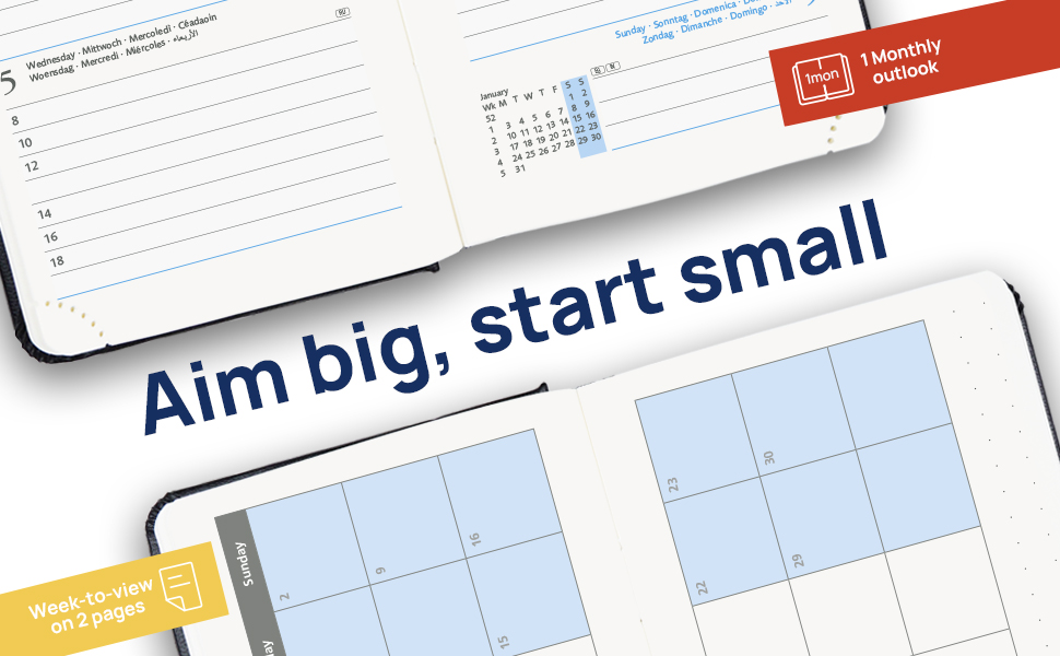 Aim big, start small 