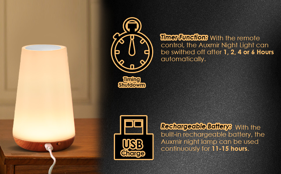 Auxmir Bedside Lamp