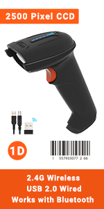 wireless barcode scanner 1d