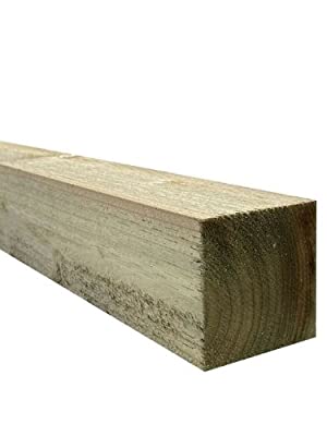 UC3 Green Treated Square Fence Posts