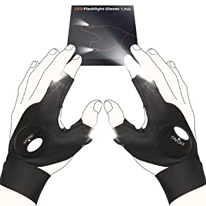 LED Light Gloves Gifts for Men and Women