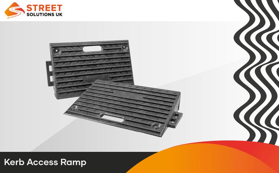 kerb access ramp rubber pavement 