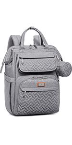 BabbleRoo Wide open changing bag backpack