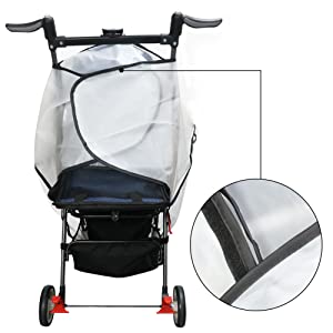 Universal Rain Cover for Pushchair Stroller