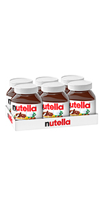 nutella, 750g, jar, chocolate, spread, bulk, large, condiment, jam