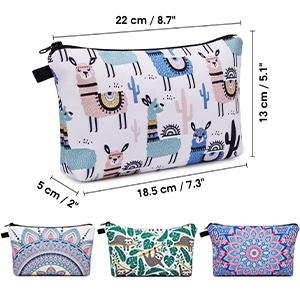 small makeup bag for purse women travel makeup bag