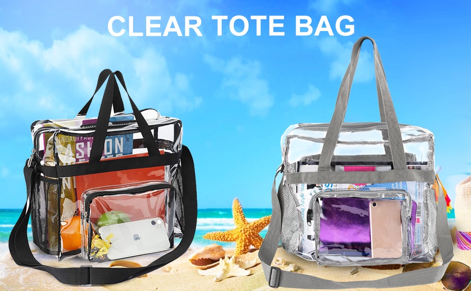 Clear Tote Bag